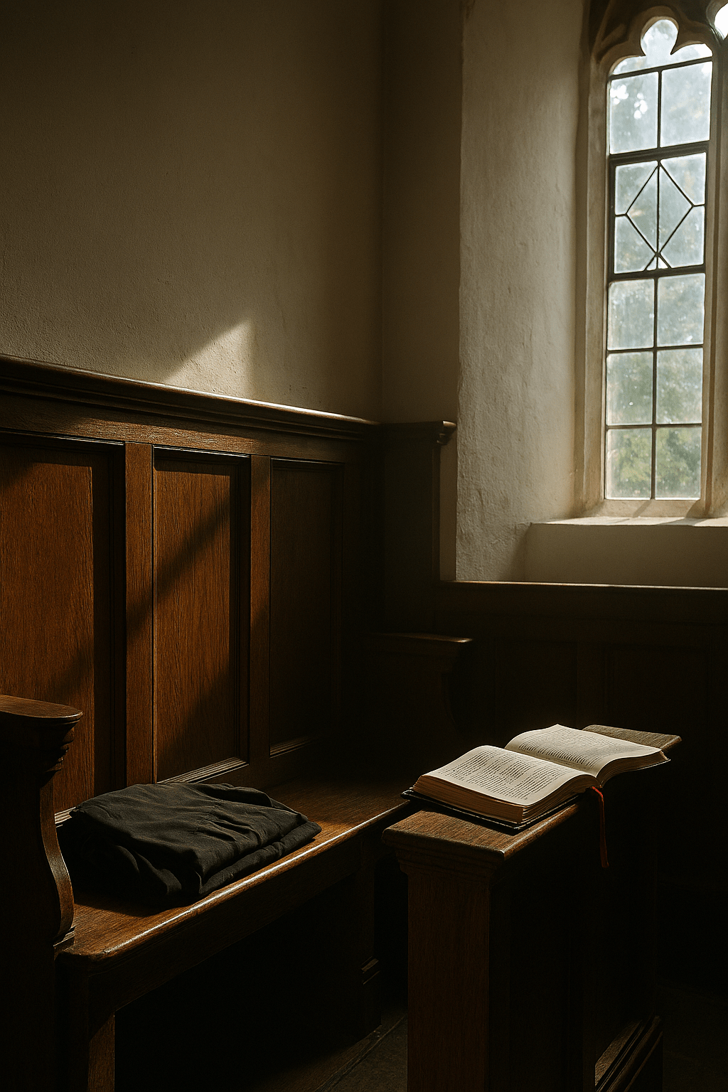 Rain. Silence. Mercy.