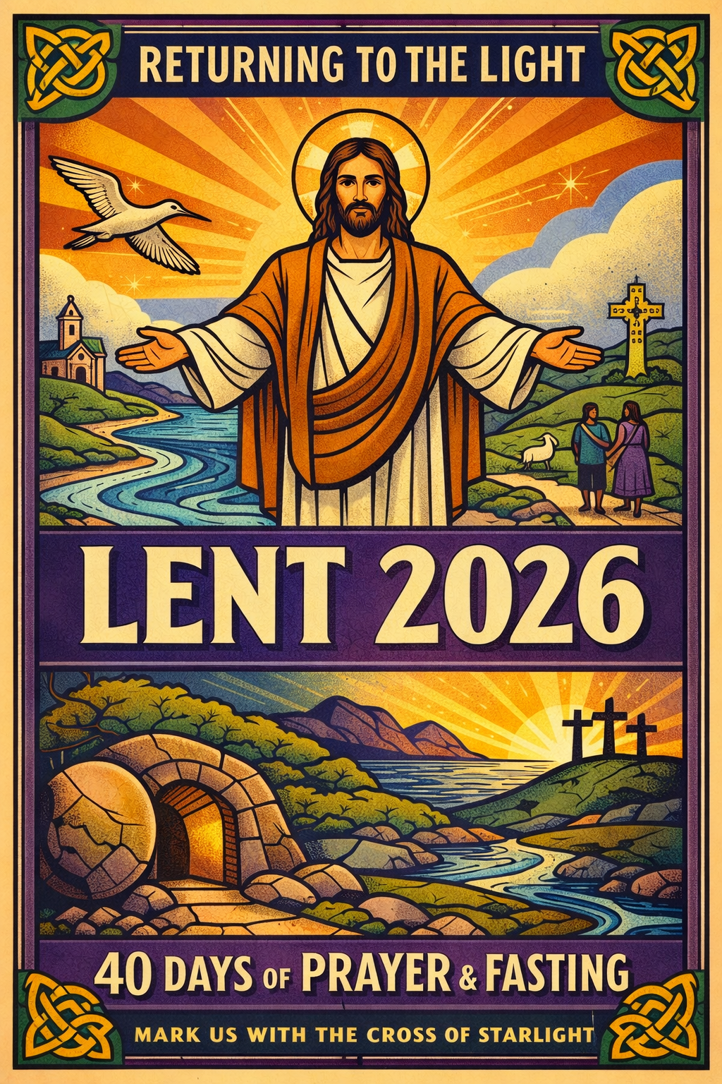Returning to the Light: A Visual Journey for Lent 2026