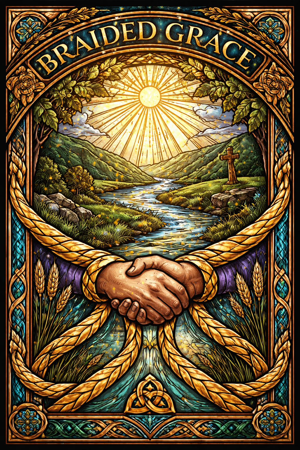 Braided Grace—A Hymn on Psalm 129 – “Long have burdens pressed upon us” (87 87 D)