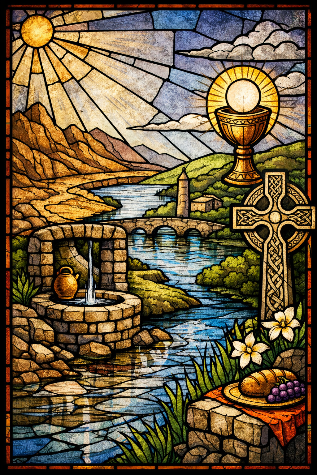 From Desert Paths to Living Water: A Lenten Invitation – “By stony paths in desert lands” (88 88 D)