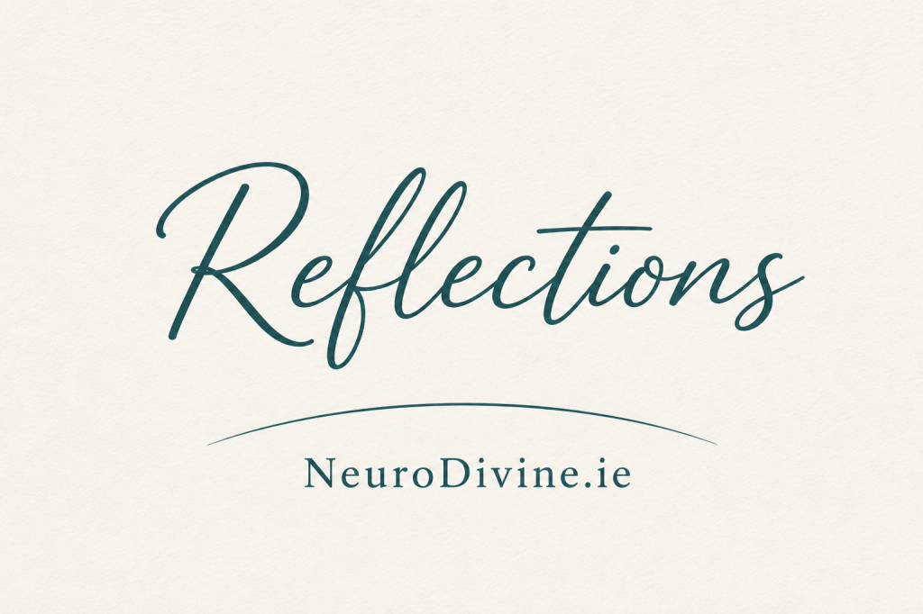 A Clonmacnoise reflection with the spoken&nbsp;moment